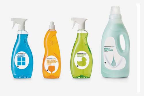Household Cleaning Products Packaging